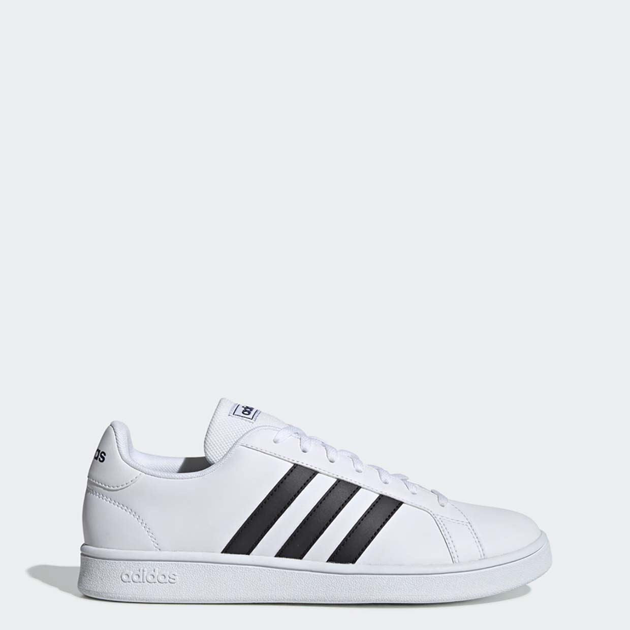 фото Кеды мужские adidas grand court base белые 9 uk