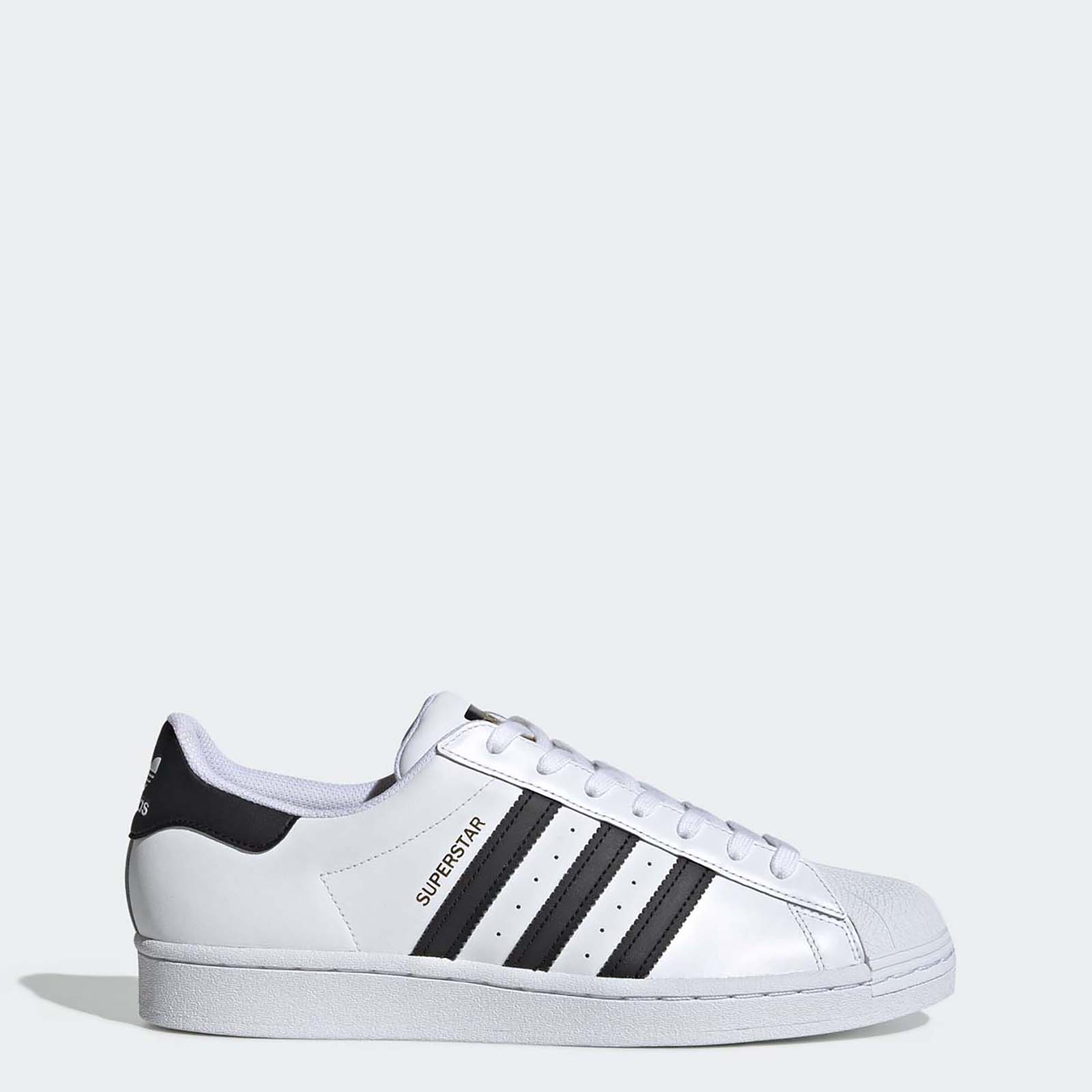 Кеды мужские Adidas Superstar белые 10.5 UK