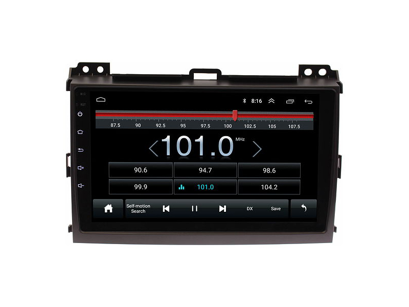 Магнитола Wide Media Land Cruiser Prado, Lexus GX 2002 - 2009 LC9064MN-1/16