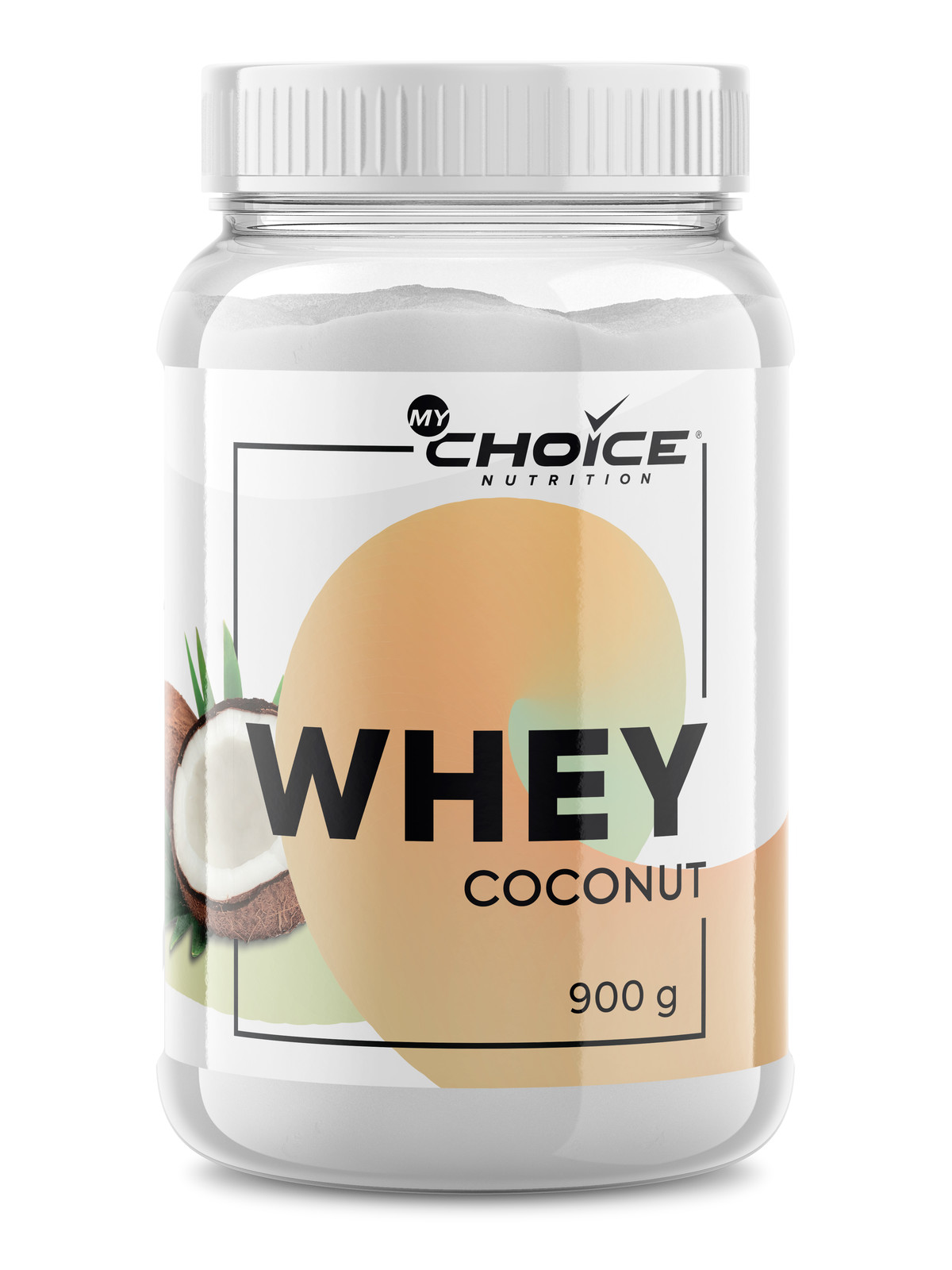 фото Протеин my choice nutrition whey, 900 г, кокос