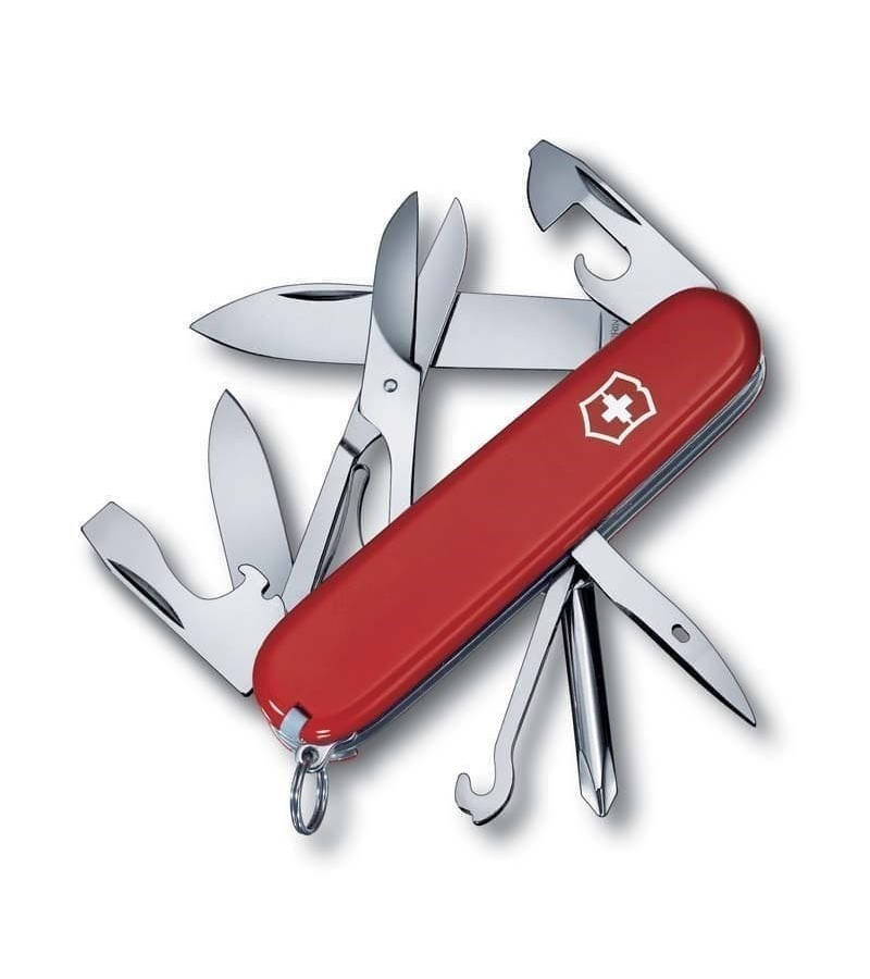 

Нож перочинный VICTORINOX Super Tinker, 91 мм, 14 функций, красный, Super Tinker