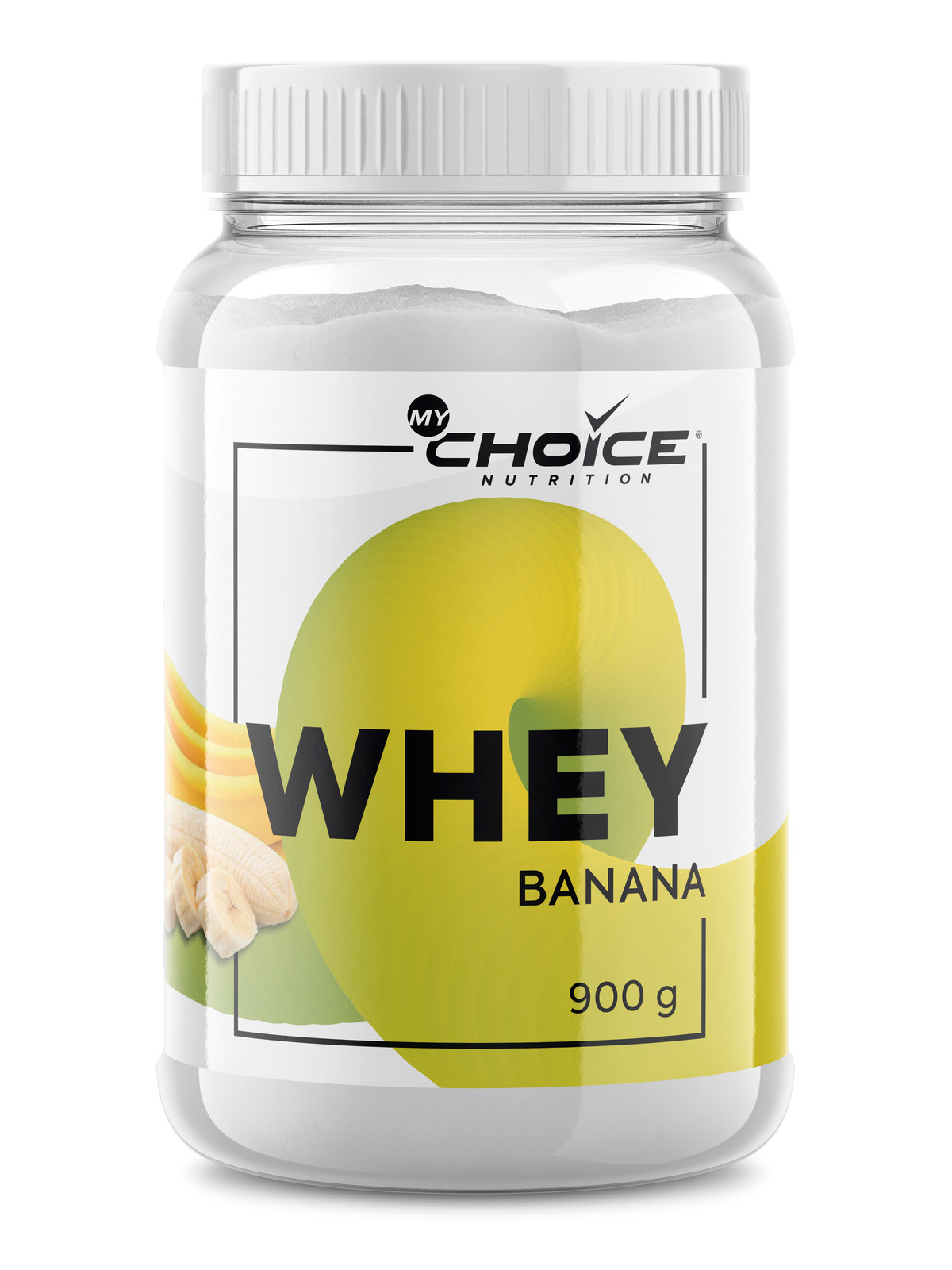 фото Протеин my choice nutrition whey, 900 г, банан