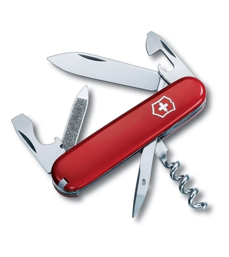 

Нож перочинный VICTORINOX Sportsman, 84 мм, 13 функций, красный, Sportsman