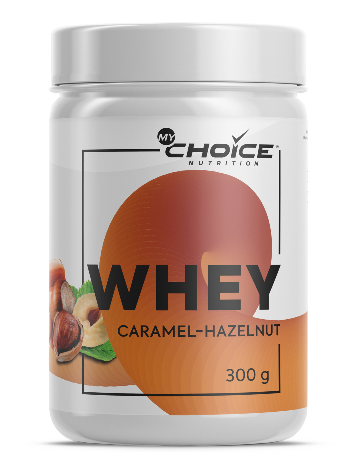 фото Протеин my choice nutrition whey, 300 г, карамель-орех