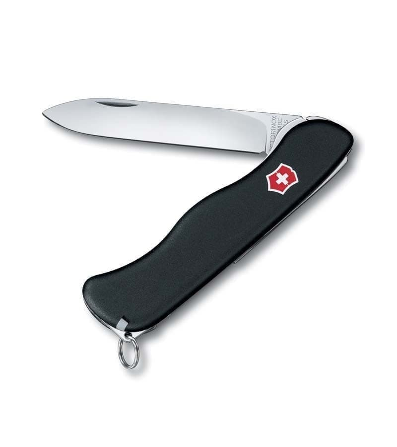 

Нож перочинный VICTORINOX Sentinel, 111 мм, 4 функции, с фиксатором лезвия, чёрный, Черный, Sentinel