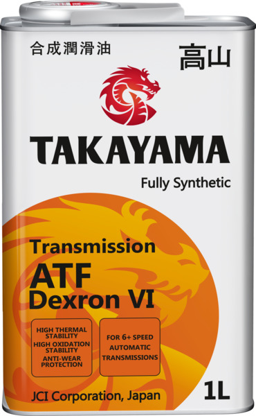 TAKAYAMA Transmission ATF Dextron VI 1л металл