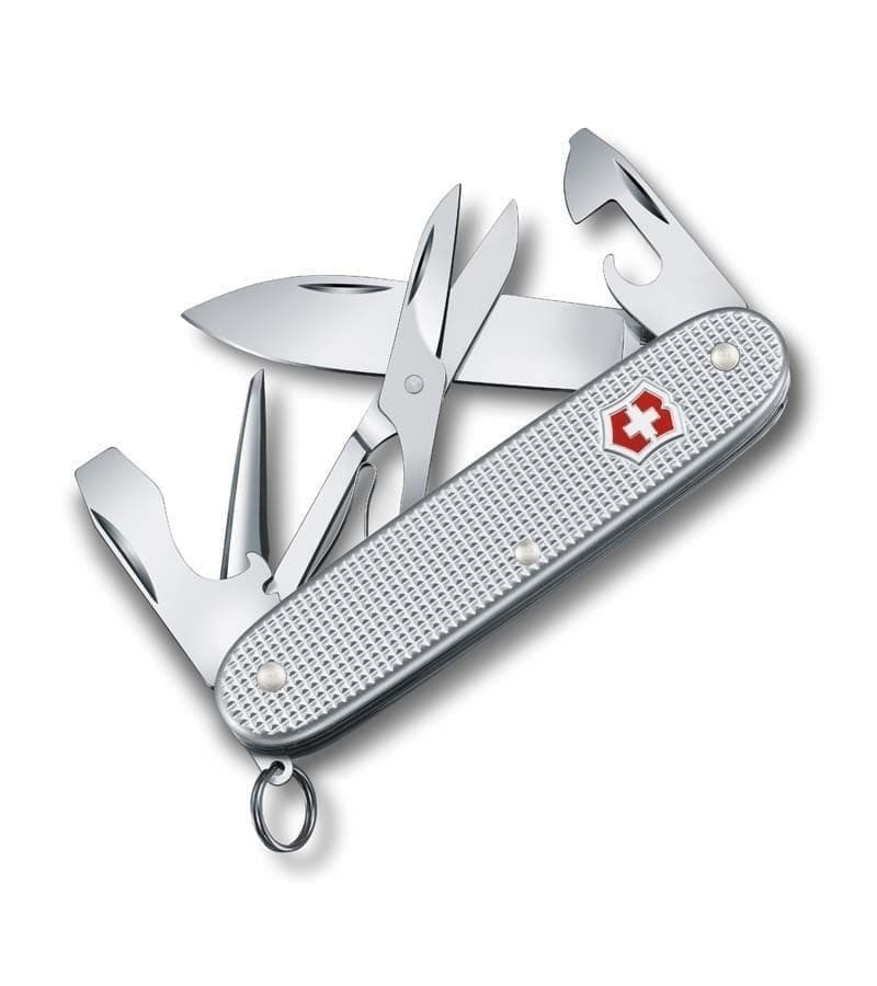 

Нож перочинный VICTORINOX Pioneer X, 93 мм, 9 функций, алюминиевая рукоять, серебристый, Pioneer X