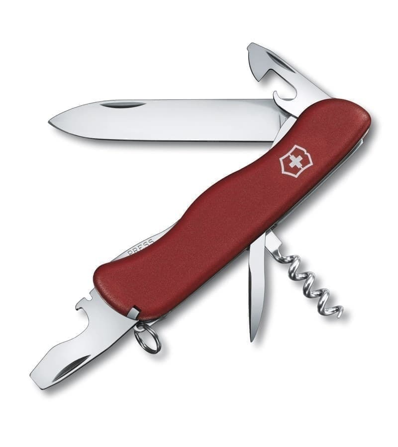 

Нож перочинный VICTORINOX Picknicker, 111 мм, 11 функций, с фиксатором лезвия, красный, Picknicker