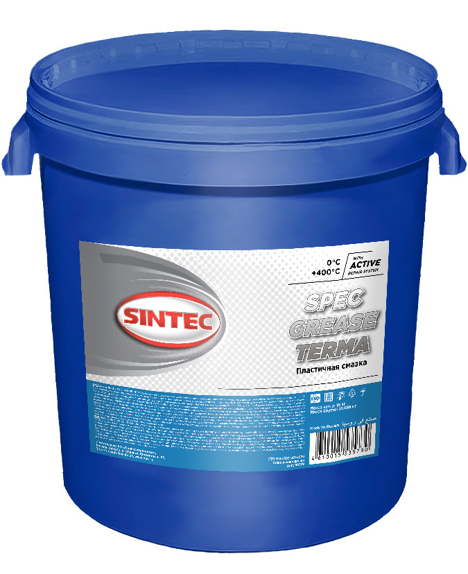 

Смазка SPEC GREASE TERMA 18кг Sintec пластик
