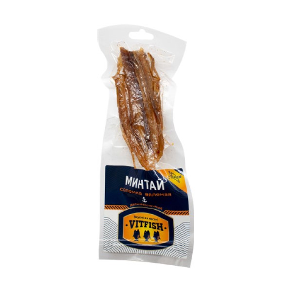 

Соломка VITFISH из минтая с перцем вяленая 40 г, ТН-00004344