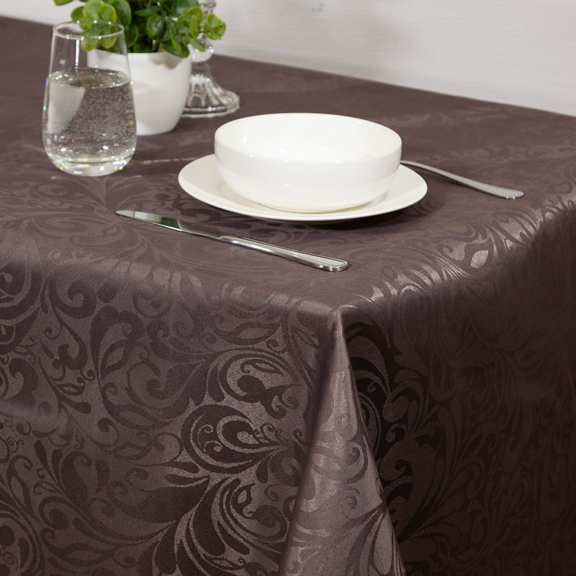 

Скатерть WELLNESS, WT225-Руна 038, 220x150, Коричневый, Скатерть прямоугольная