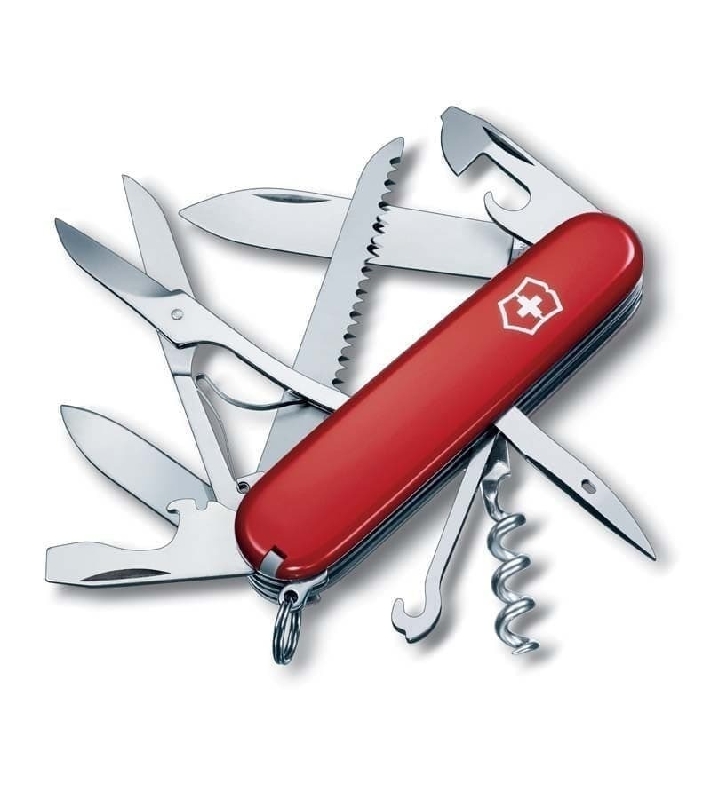 

Нож перочинный VICTORINOX Huntsman, 91 мм, 15 функций, красный, Huntsman