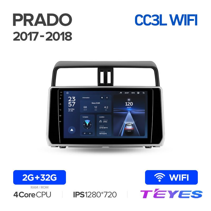 Магнитола Teyes CC3L Wi-Fi 2/32 10