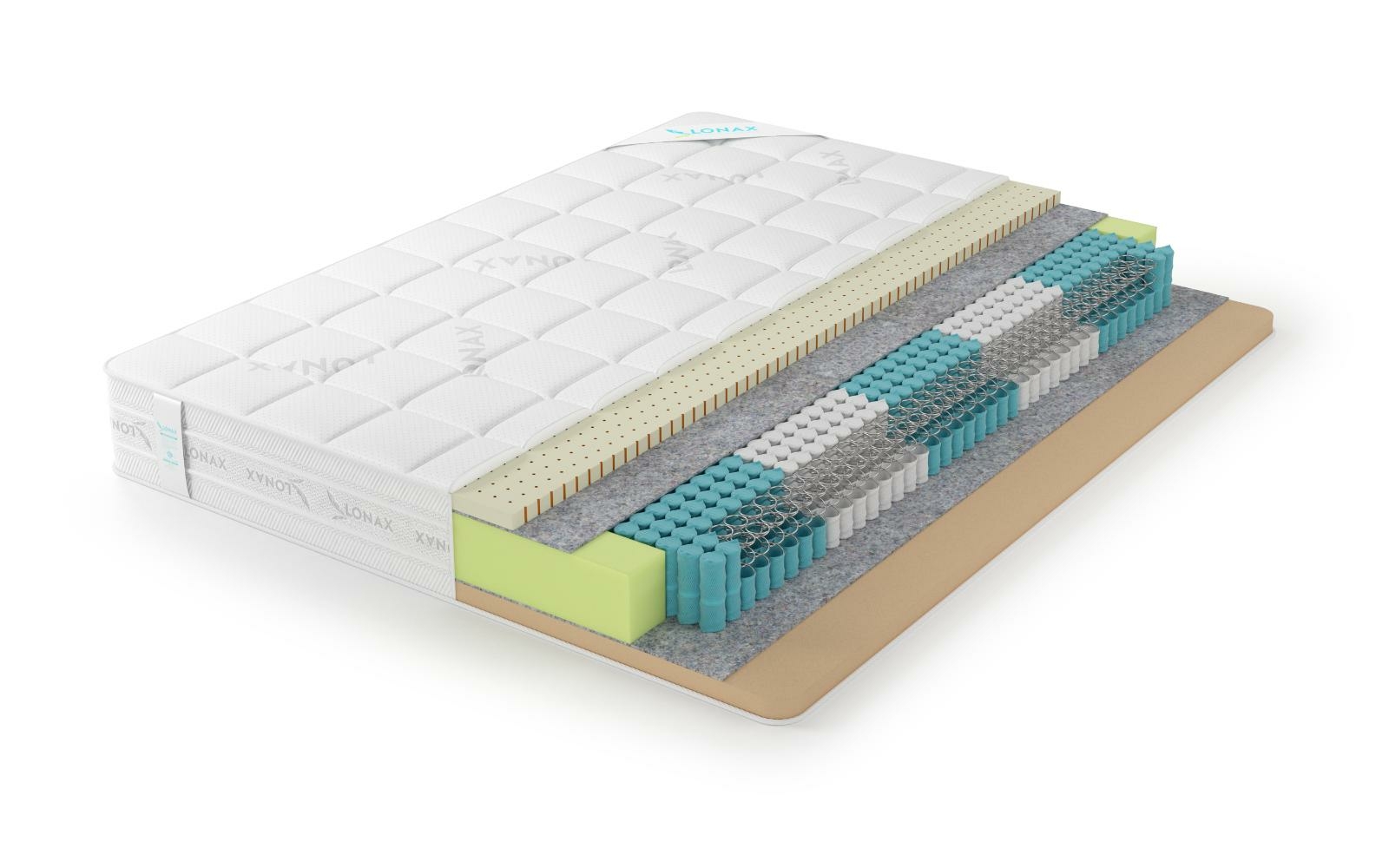 

Матрас Lonax Memory Latex S1000 5 Zone 160х200, Memory Latex S1000 5 Zone