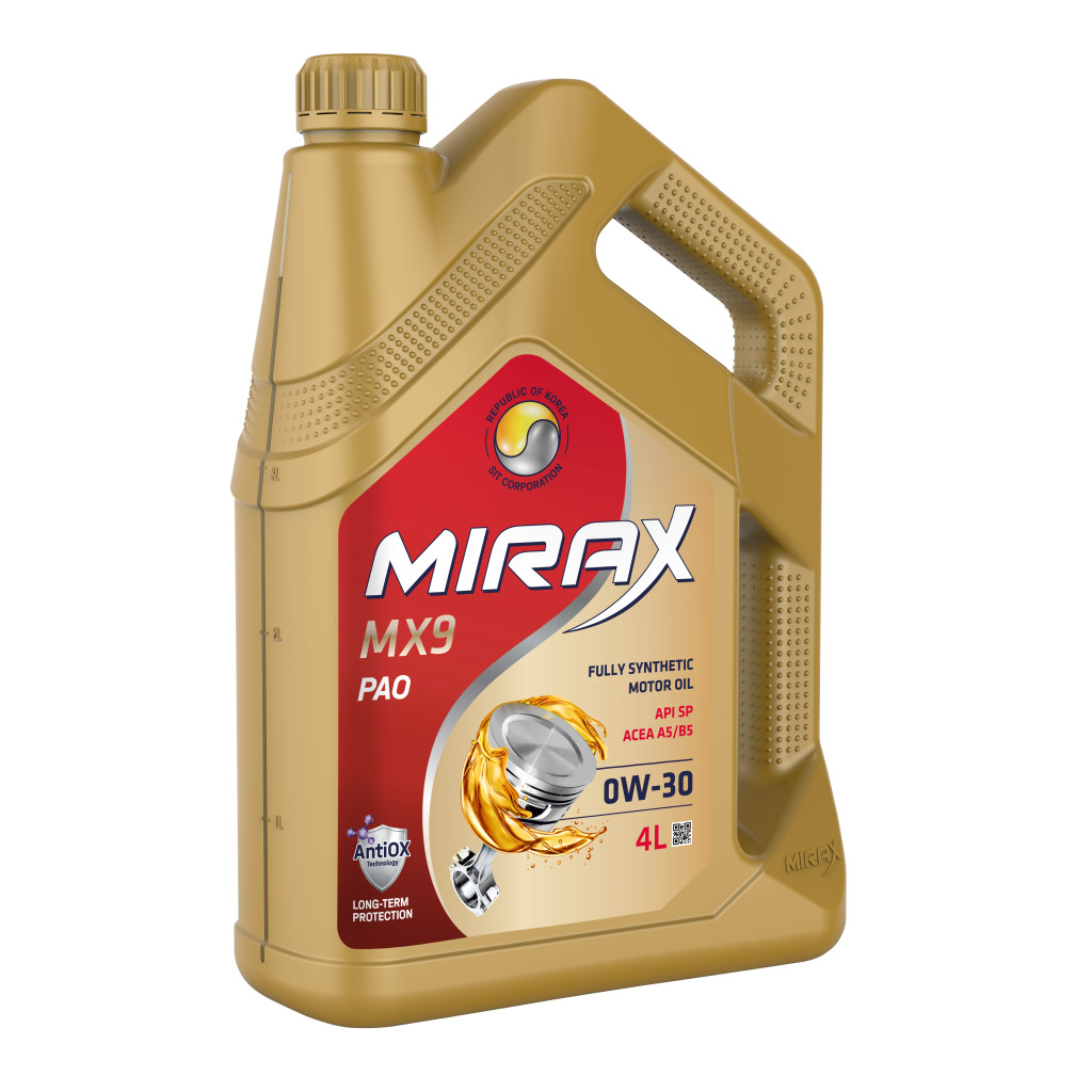 MIRAX MX9 SAE 0W-30 ACEA A5/B5 API SP 4л + 1л Акция