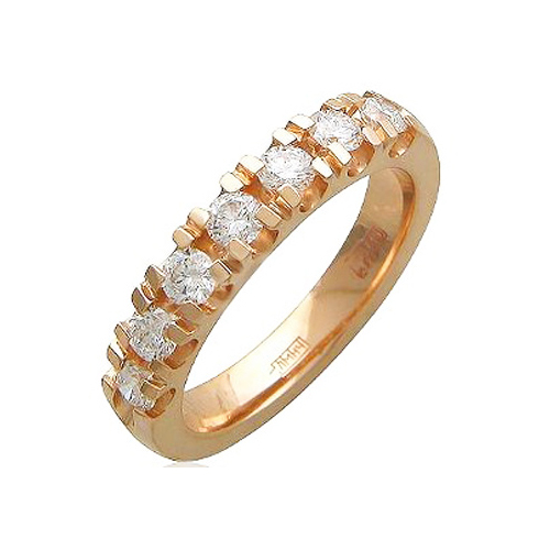 

Кольцо из красного золота с бриллиантом р. 17 Эстет 01К615312, 01К615312