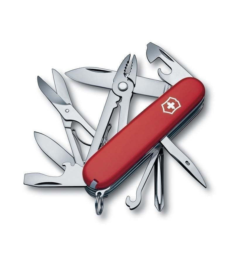 

Нож перочинный VICTORINOX Deluxe Tinker, 91 мм, 17 функций, красный, Deluxe Tinker