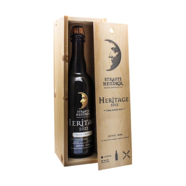 

Пиво De Halve Maan Straffe Hendrik Quadrupel Heritage темное в подарочной упаковке 0,75 л, ТН-00004173