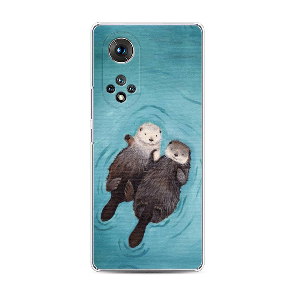 

Чехол Awog "Парочка бобров" для Honor 50 Pro, 6105550-10