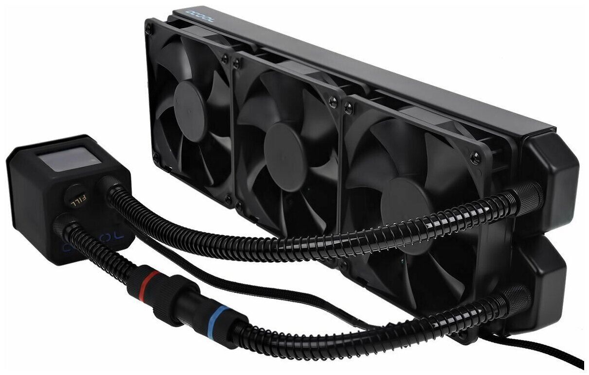 

Жидкостная система охлаждения Alphacool Eisbaer Aurora 360 Black, Eisbaer Aurora 360