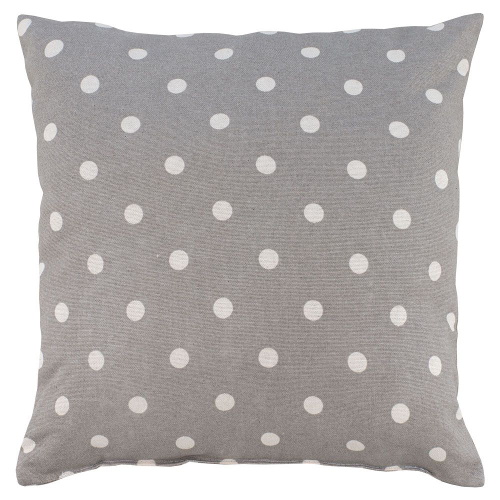 

Подушка декоративная, Guten Morgen "Grey polka dot"; 40 х 40 (размер), Серый