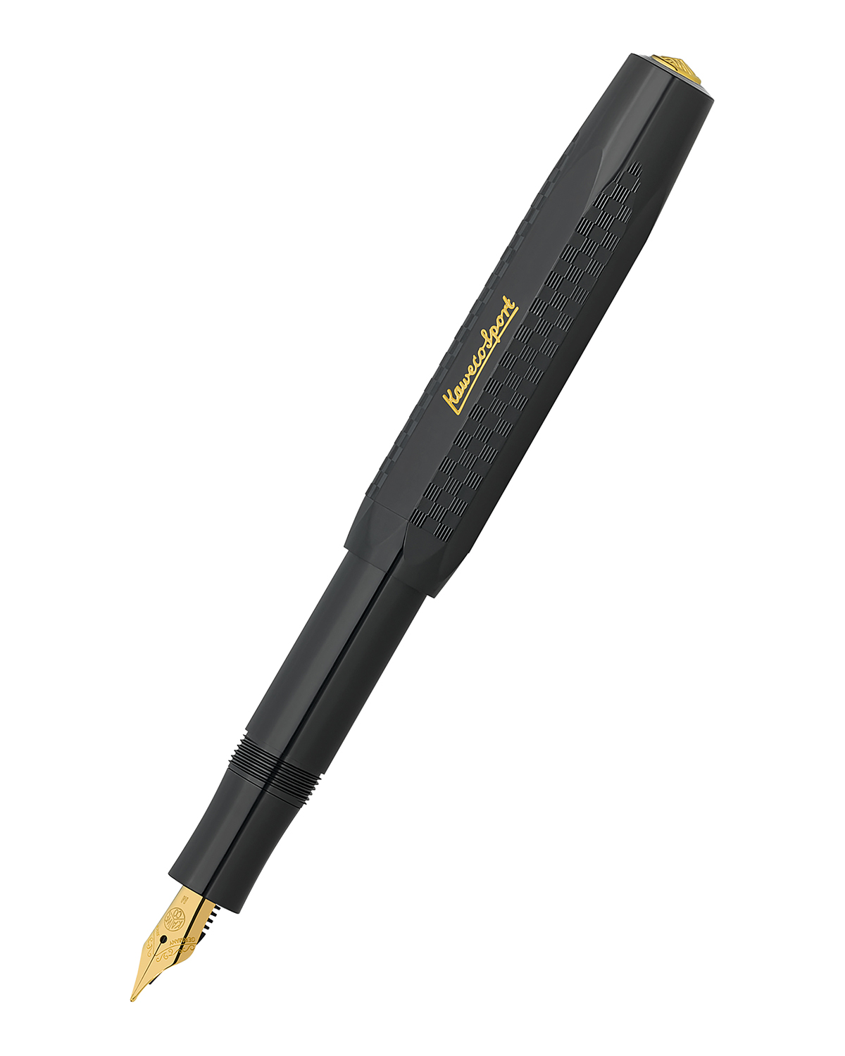 

Ручка перьевая Kaweco CLASSIC Sport Chess BB 1,3 мм, чернила синие, корпус черный с шахмат