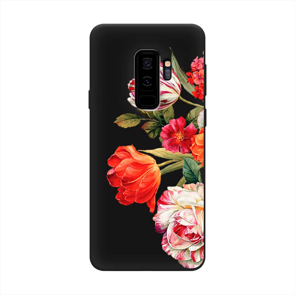 

Чехол Awog на Samsung Galaxy S9 + "Весенний букет", Красный;розовый;зеленый, 25852-1