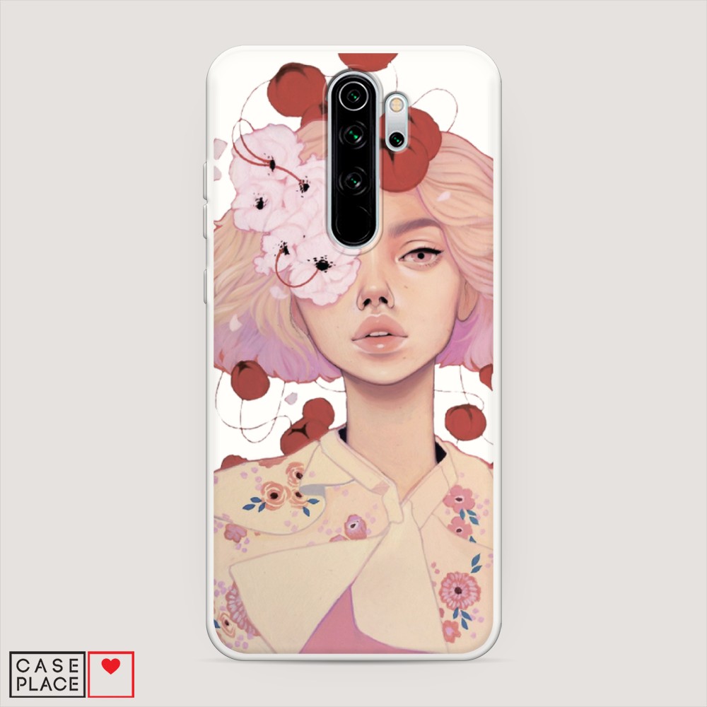 

Матовый силиконовый чехол "Цветочная анархия" на Xiaomi Redmi Note 8 Pro