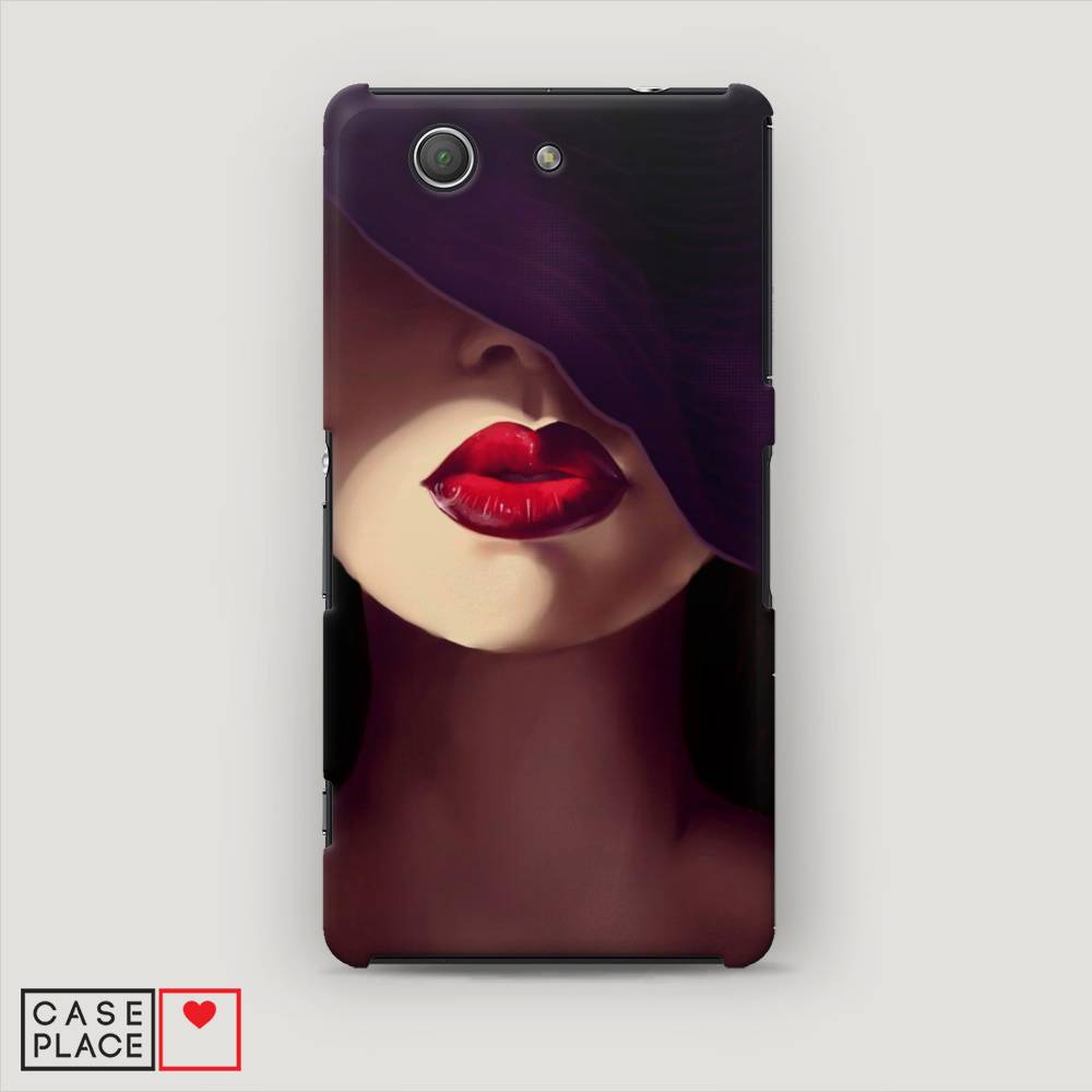 

Пластиковый чехол "Красные губы" на Sony Xperia Z3 compact, 52020-5