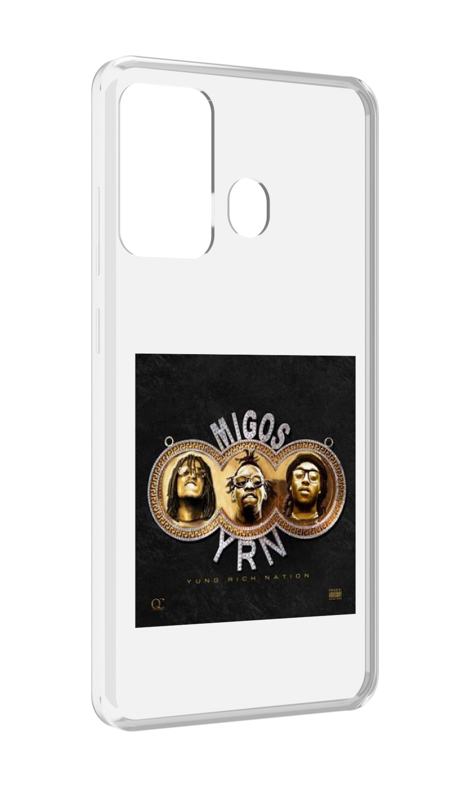 Чехол MyPads Migos - Yung Rich Nation для ITEL A27 / ITEL P17