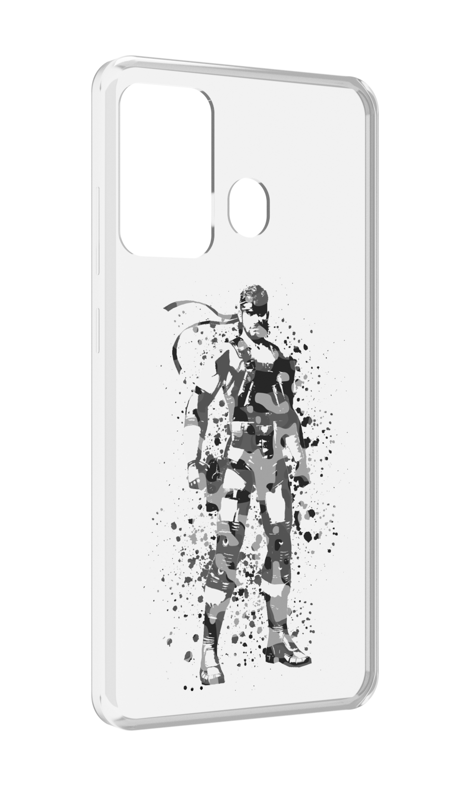 

Чехол MyPads Metal Gear Solid Snakes для ITEL A27 / ITEL P17, Прозрачный, Tocco