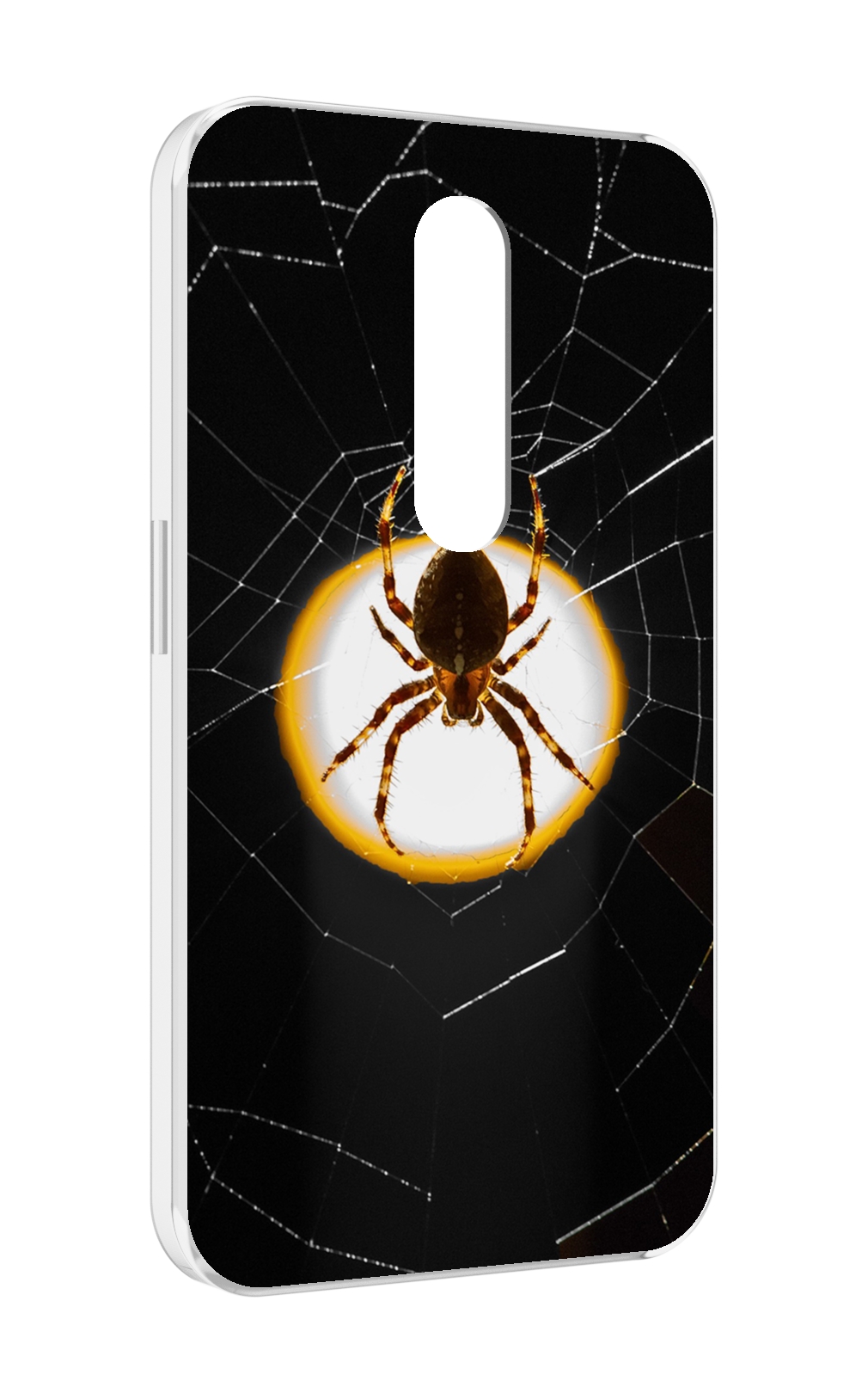 Чехол MyPads паук-с-паутинкой для Motorola Moto X Force (XT1585 / XT1581)
