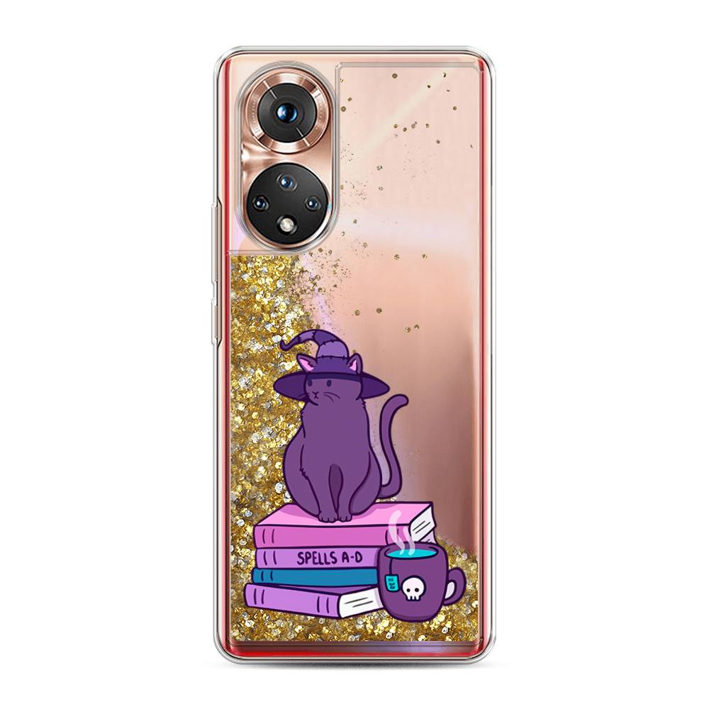 

Чехол Awog на Honor 50 "Magic Cat", Розовый, 6105490-1