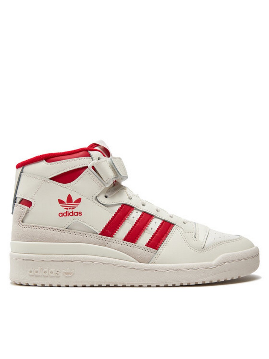 

Кеды мужские Adidas Forum Mid IG6497 белые 44 EU, Белый, Forum Mid IG6497