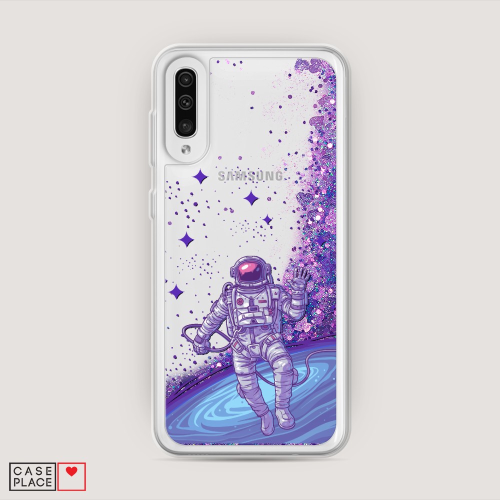 

Чехол Awog на Samsung Galaxy A50 "Космонавт в открытом космосе", Разноцветный, 27792-1