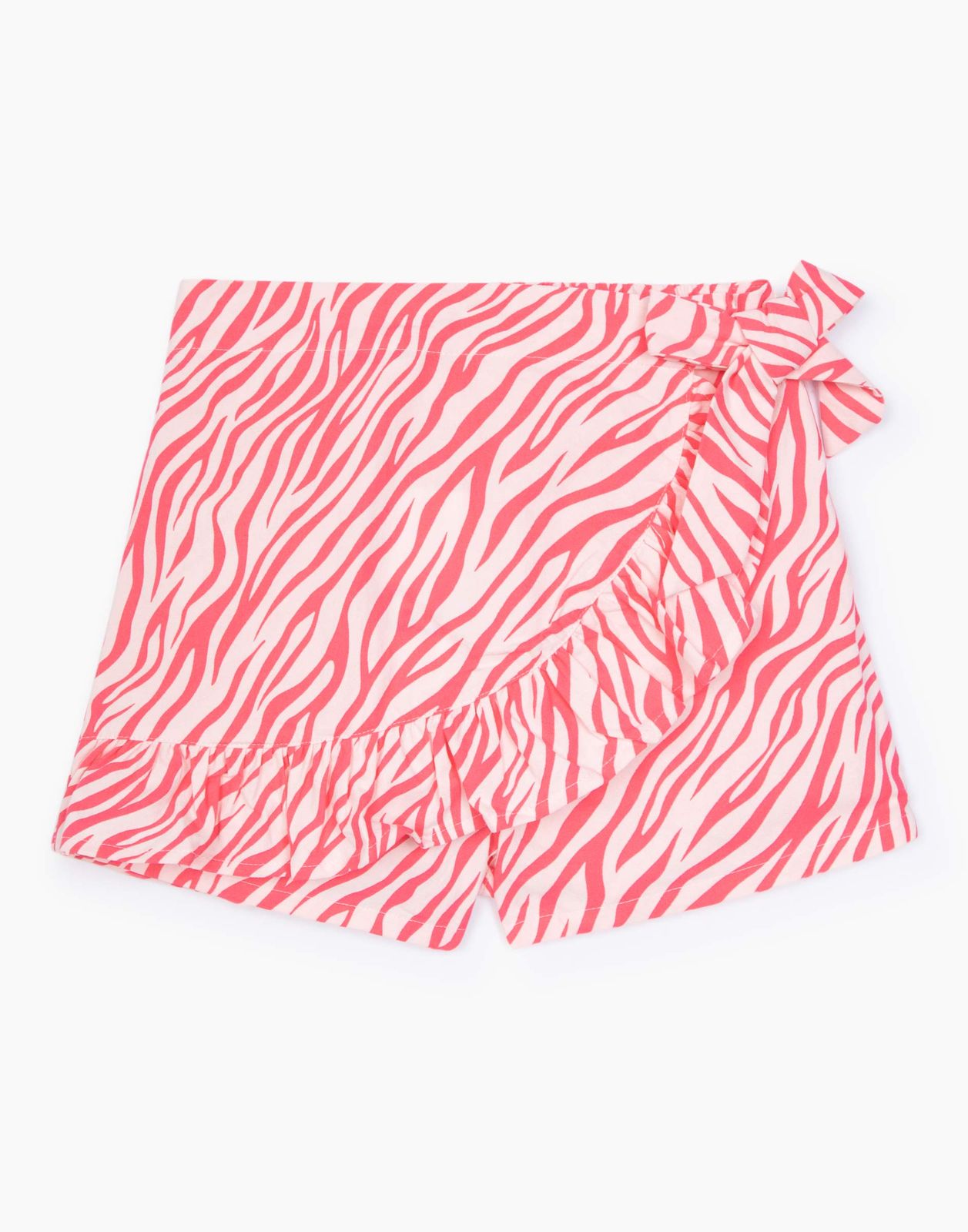 Юбка-шорты для девочки Gloria Jeans GSK018488 светло-розовый/розовый 6-8л/128