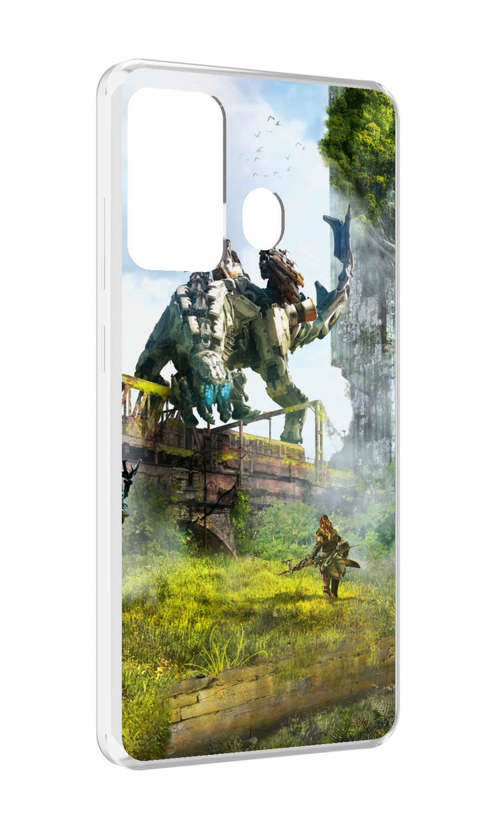 

Чехол MyPads Horizon Zero Dawn для ITEL A27 / ITEL P17, Прозрачный, Tocco