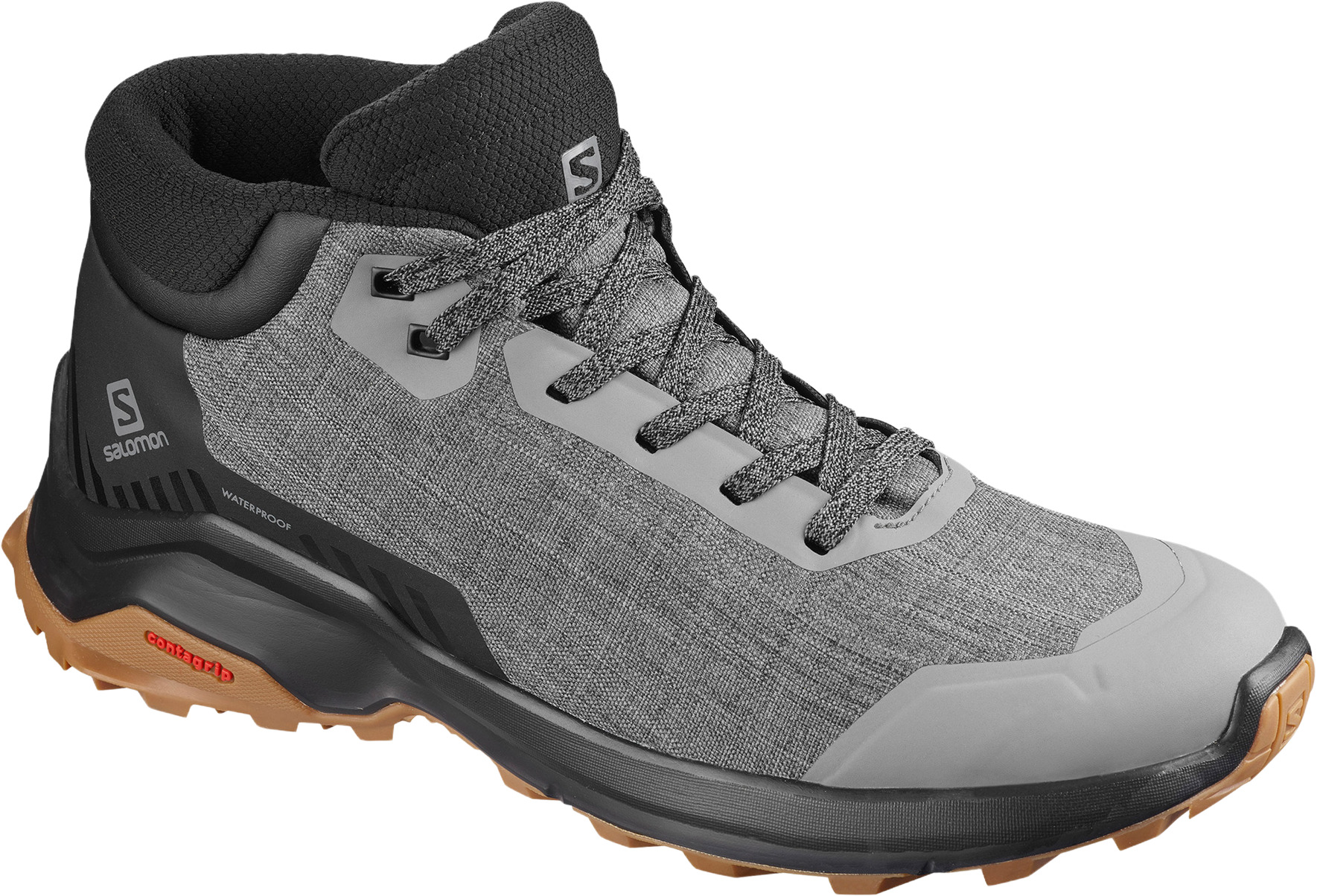 

Кроссовки мужские Salomon X Reveal Chukka Cswp серые 7 UK, X Reveal Chukka Cswp