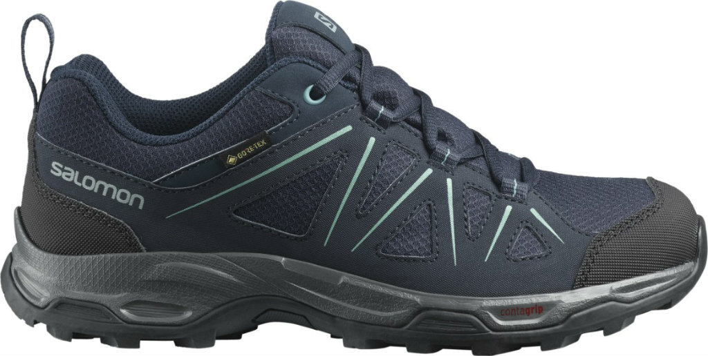 фото Кроссовки женские salomon tibai 2 gtx w серые 3.5 uk