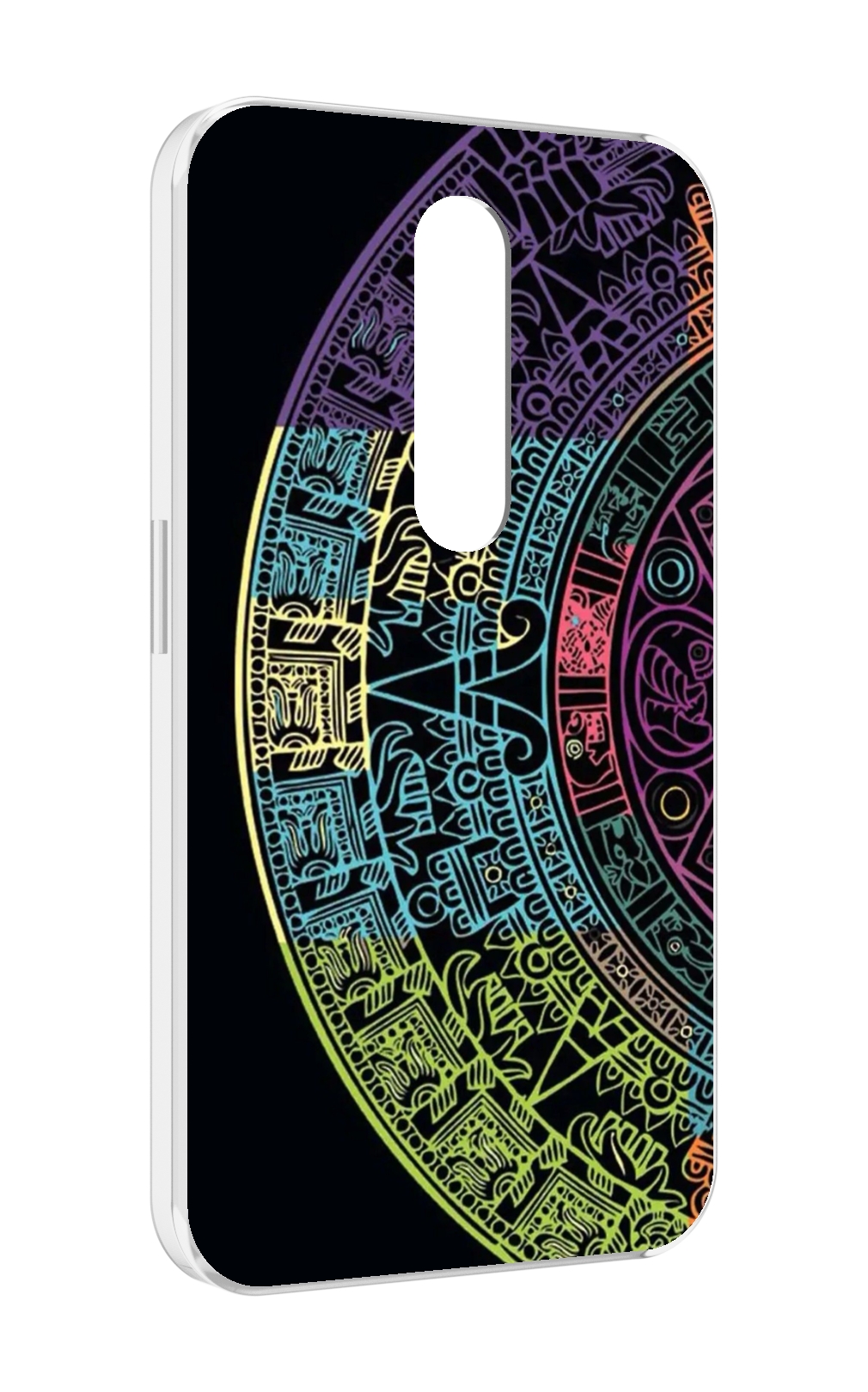 

Чехол MyPads орнамент полукруга для Motorola Moto X Force (XT1585 / XT1581), Прозрачный, Tocco