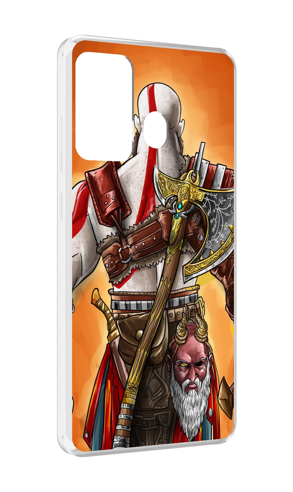 

Чехол MyPads God of War для ITEL A27 / ITEL P17, Прозрачный, Tocco