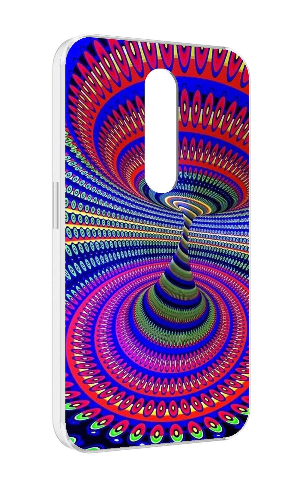 

Чехол MyPads оптическая иллюзия для Motorola Moto X Force (XT1585 / XT1581), Прозрачный, Tocco