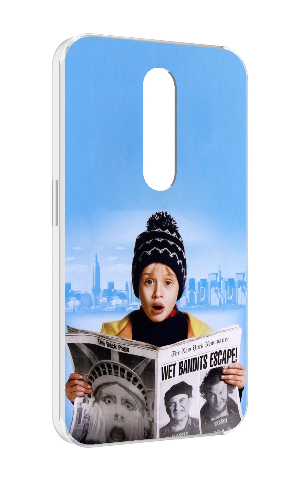

Чехол MyPads один-дома-детский для Motorola Moto X Force (XT1585 / XT1581), Прозрачный, Tocco