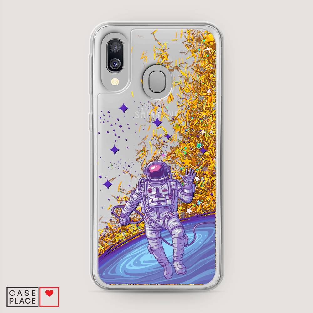

Чехол Awog на Samsung Galaxy A40 "Космонавт в открытом космосе", Разноцветный, 28090-1