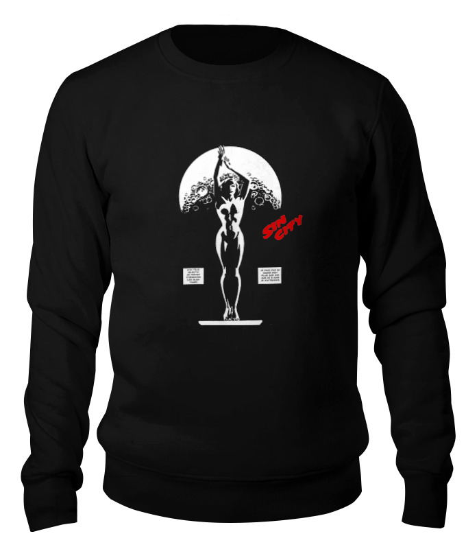 

Свитшот унисекс Printio Sin city / город грехов черный L, Sin city / город грехов