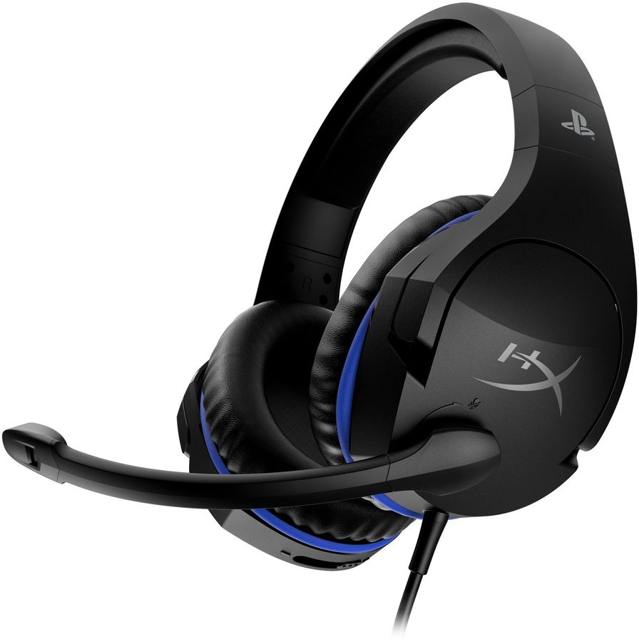 фото Гарнитура hyperx cloud stinger ps4 blue/black (4p5k0am)