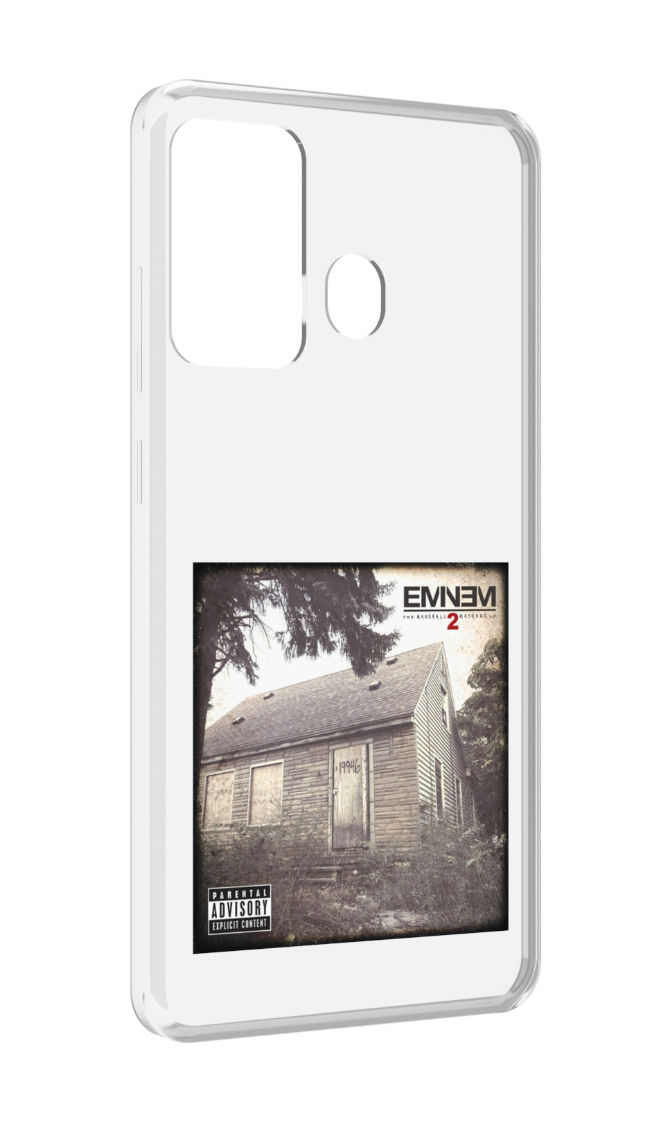 

Чехол MyPads Eminem THE MARSHALL MATHERS LP 2 для ITEL A27 / ITEL P17, Прозрачный, Tocco