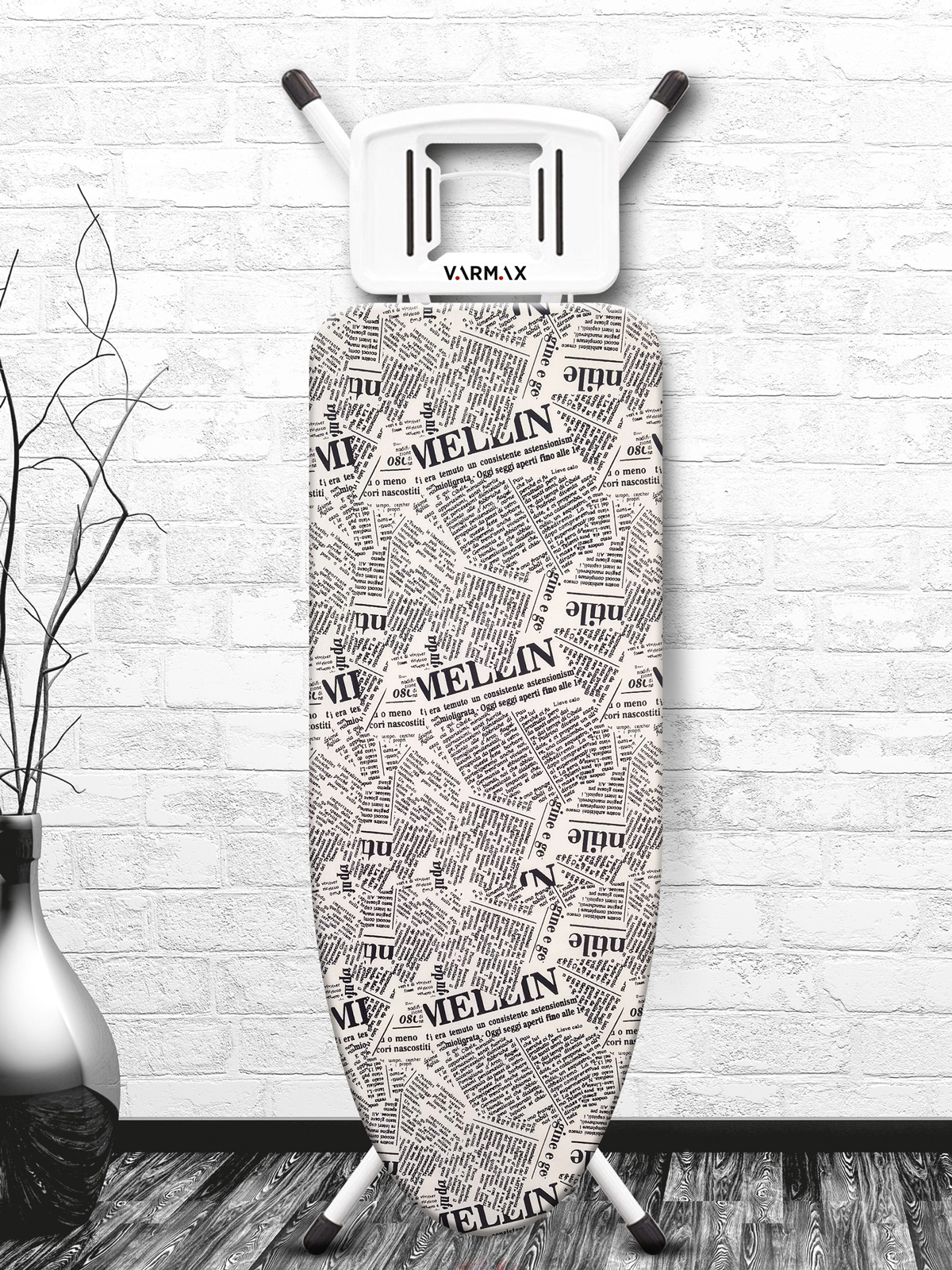 

Чехол для гладильной доски Varmax, 135*48 см (M), NEWSPAPER, A13548-M-N