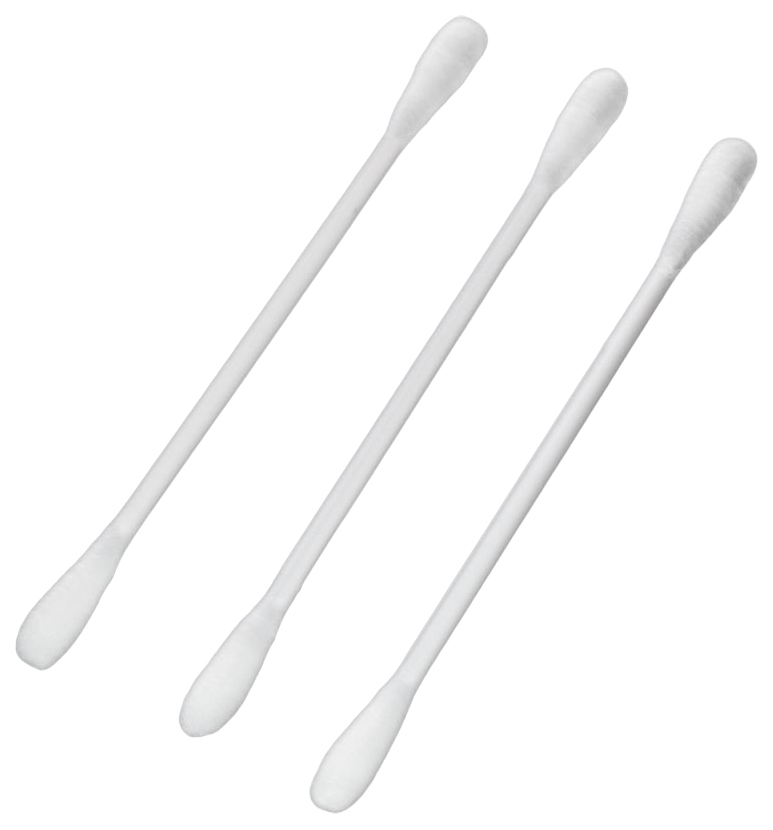 Палочки ватные медицинские нестерил № 200 п/эт пакет Емельянъ Савостинъ, 3шт