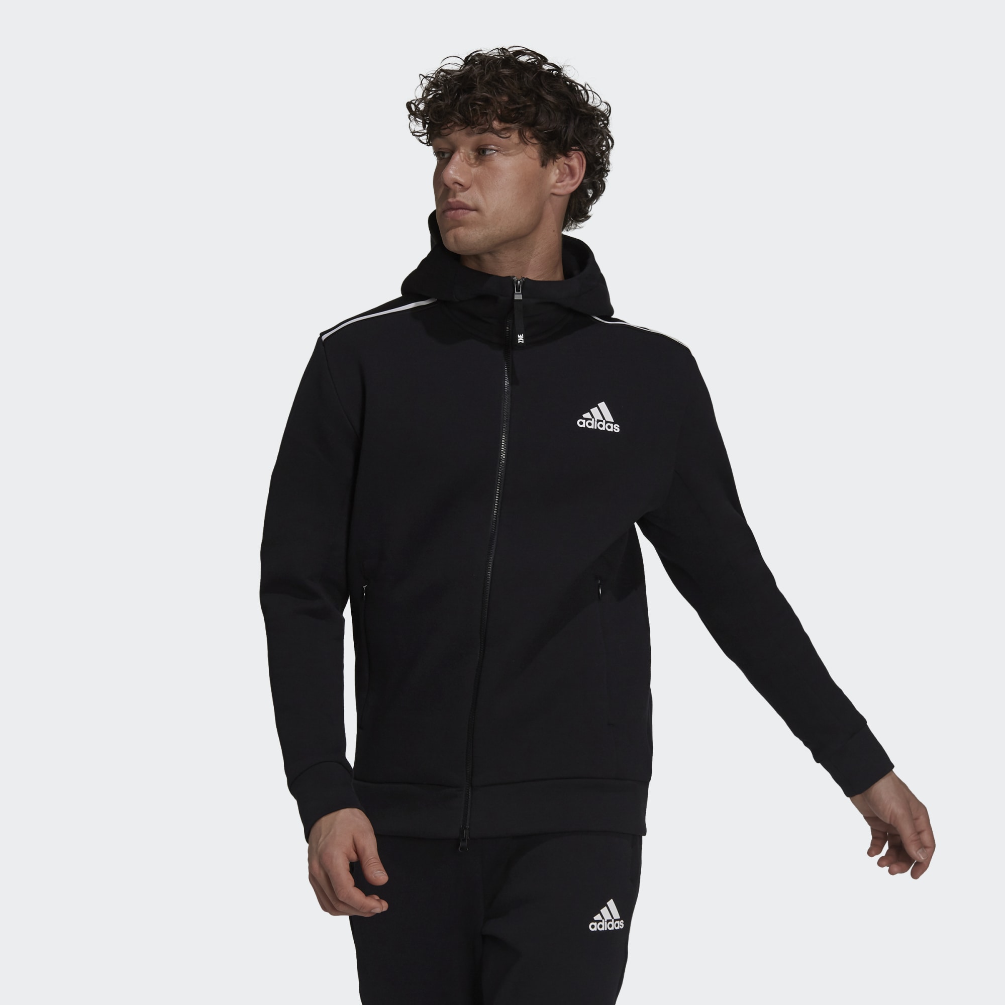 фото Толстовка мужская adidas sportswear app черная 2xl